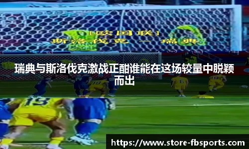 瑞典与斯洛伐克激战正酣谁能在这场较量中脱颖而出